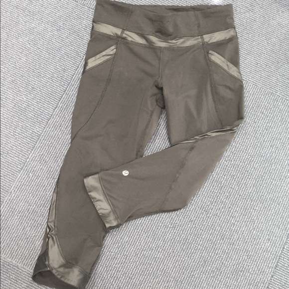 lululemon black satin